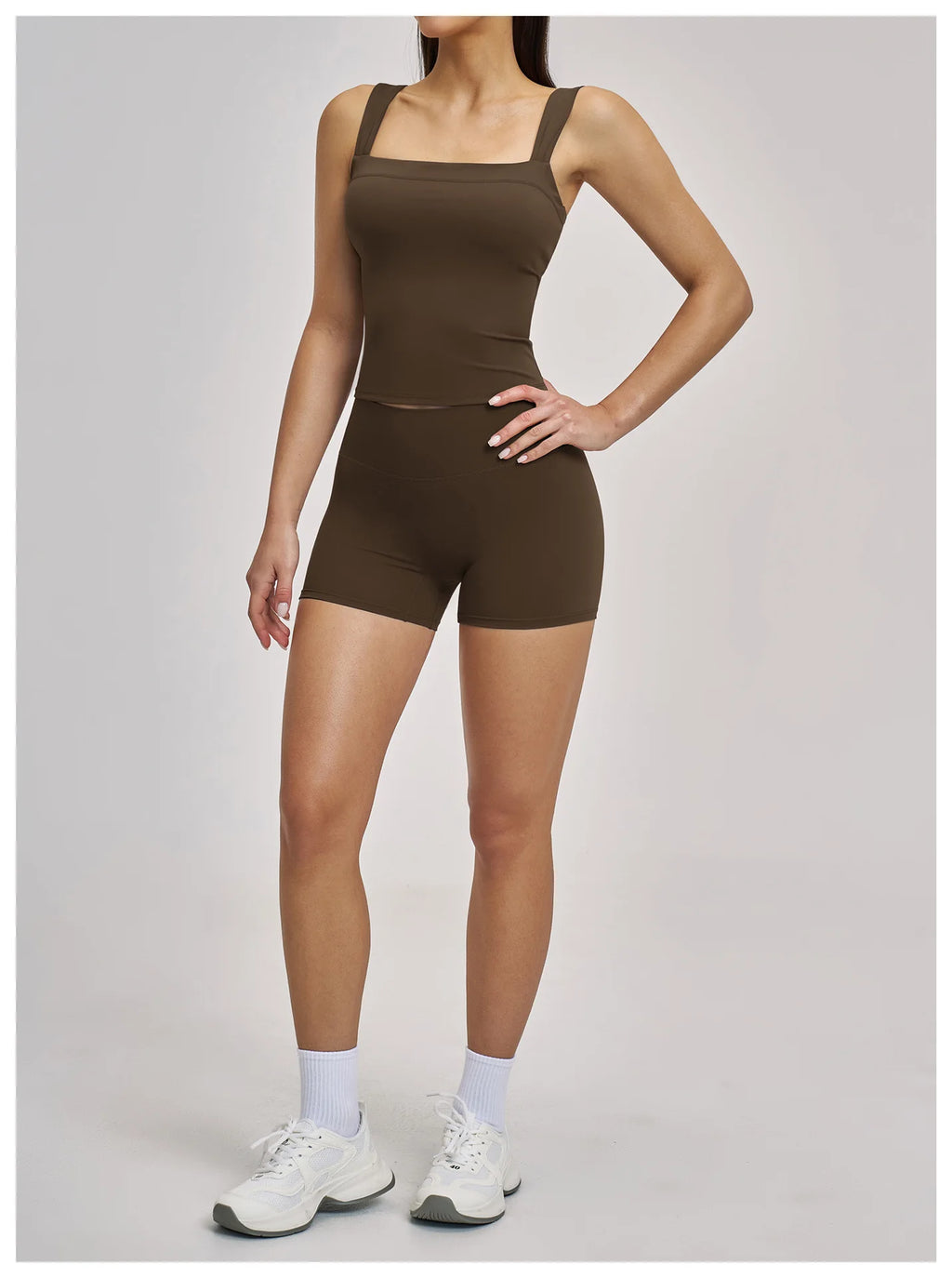Nova Sculpt Set | Tank Top & Scrunch Shorts