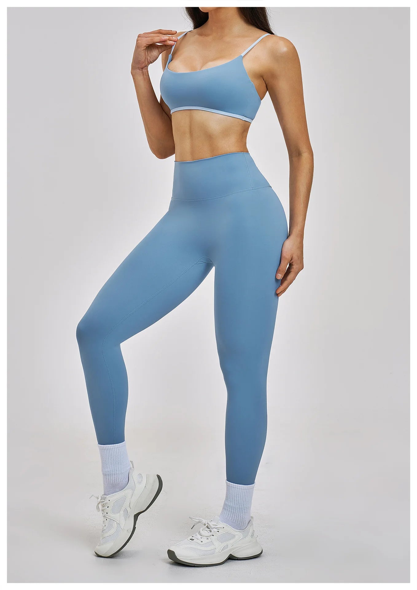 Aura Sculpt Set with Leggins | Two Tone