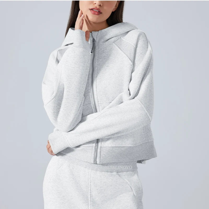 Fleece Zip-Up Hoodie