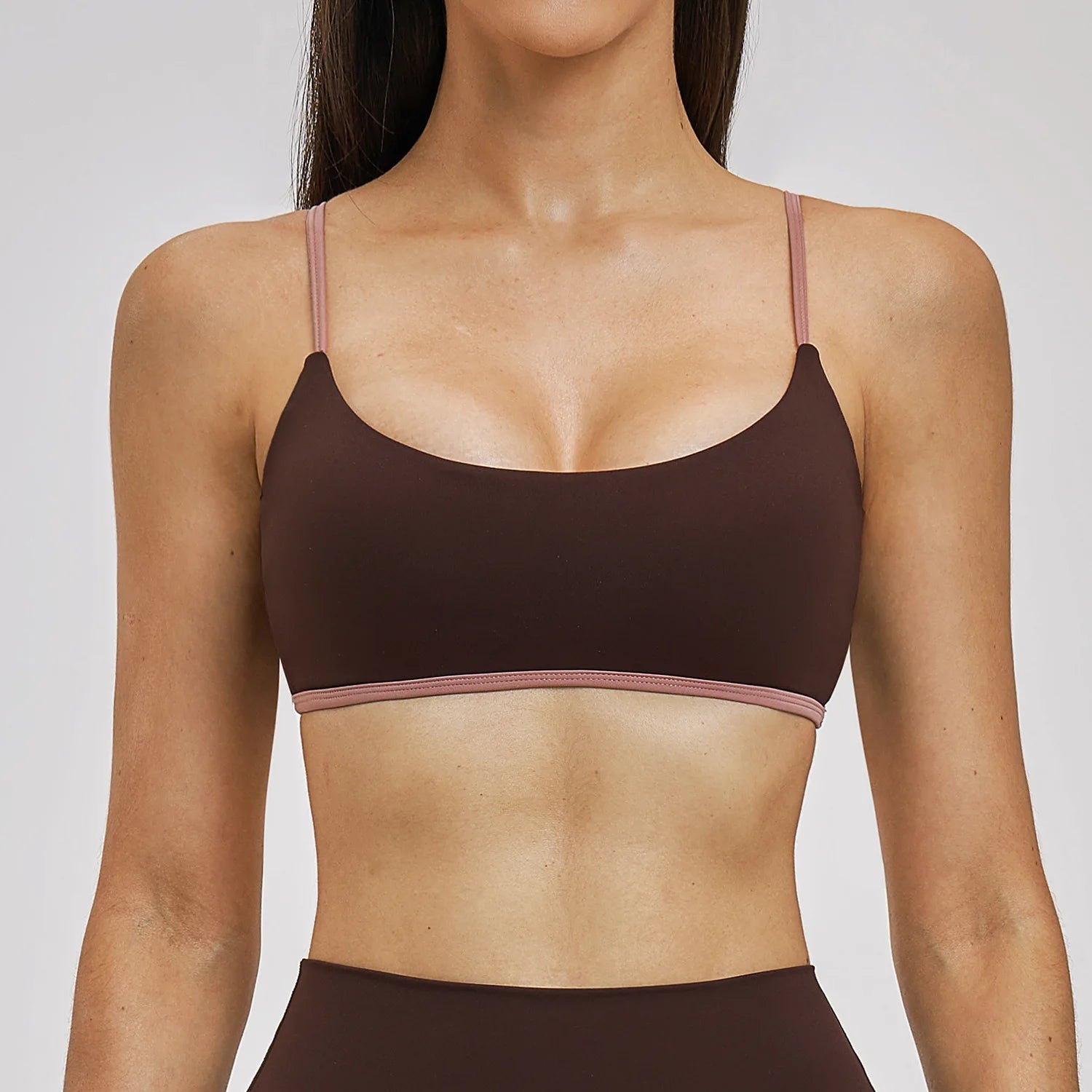 Aura Sculpt Push-Up Sports Bra | Two Tone