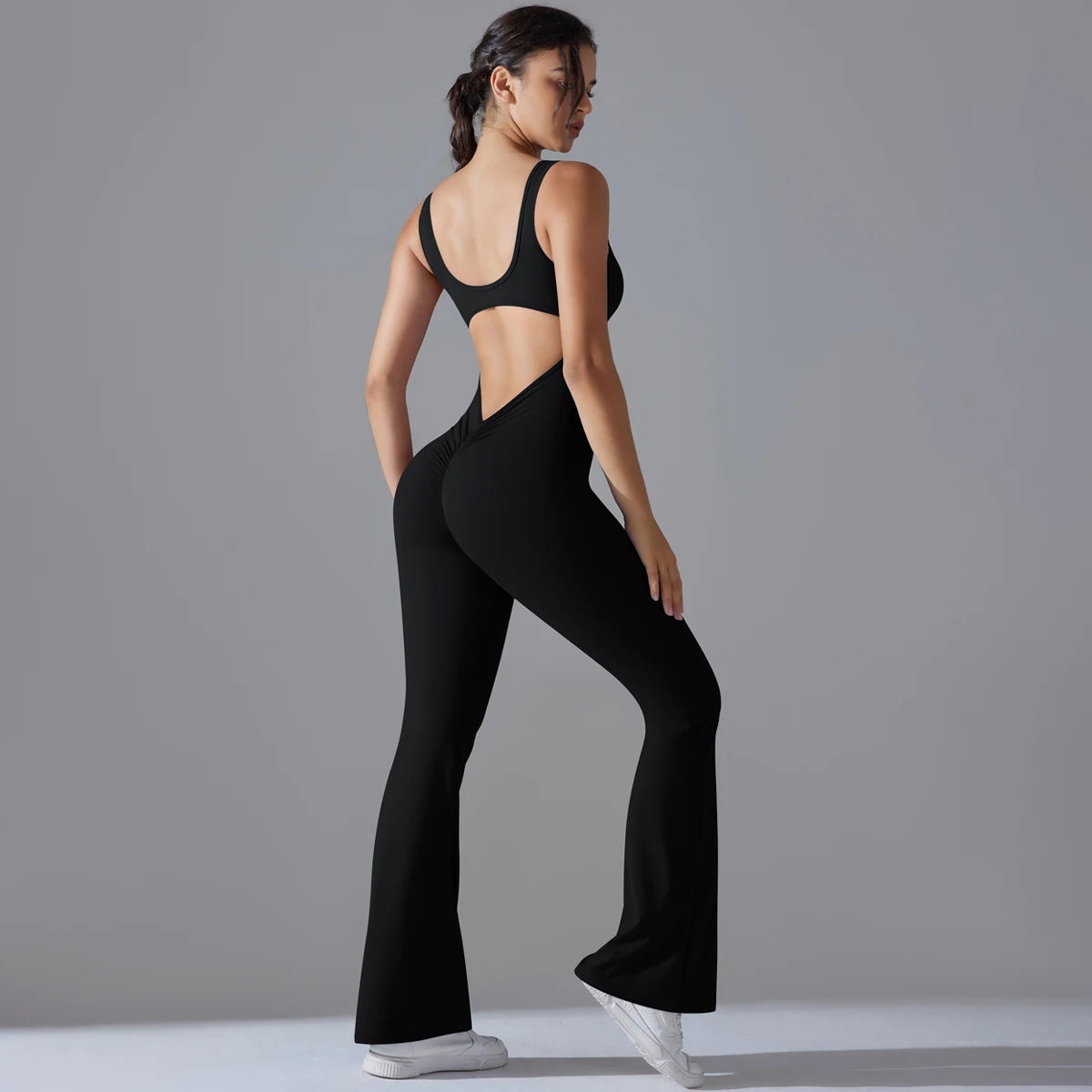 V-Back Sculpt Jumpsuit