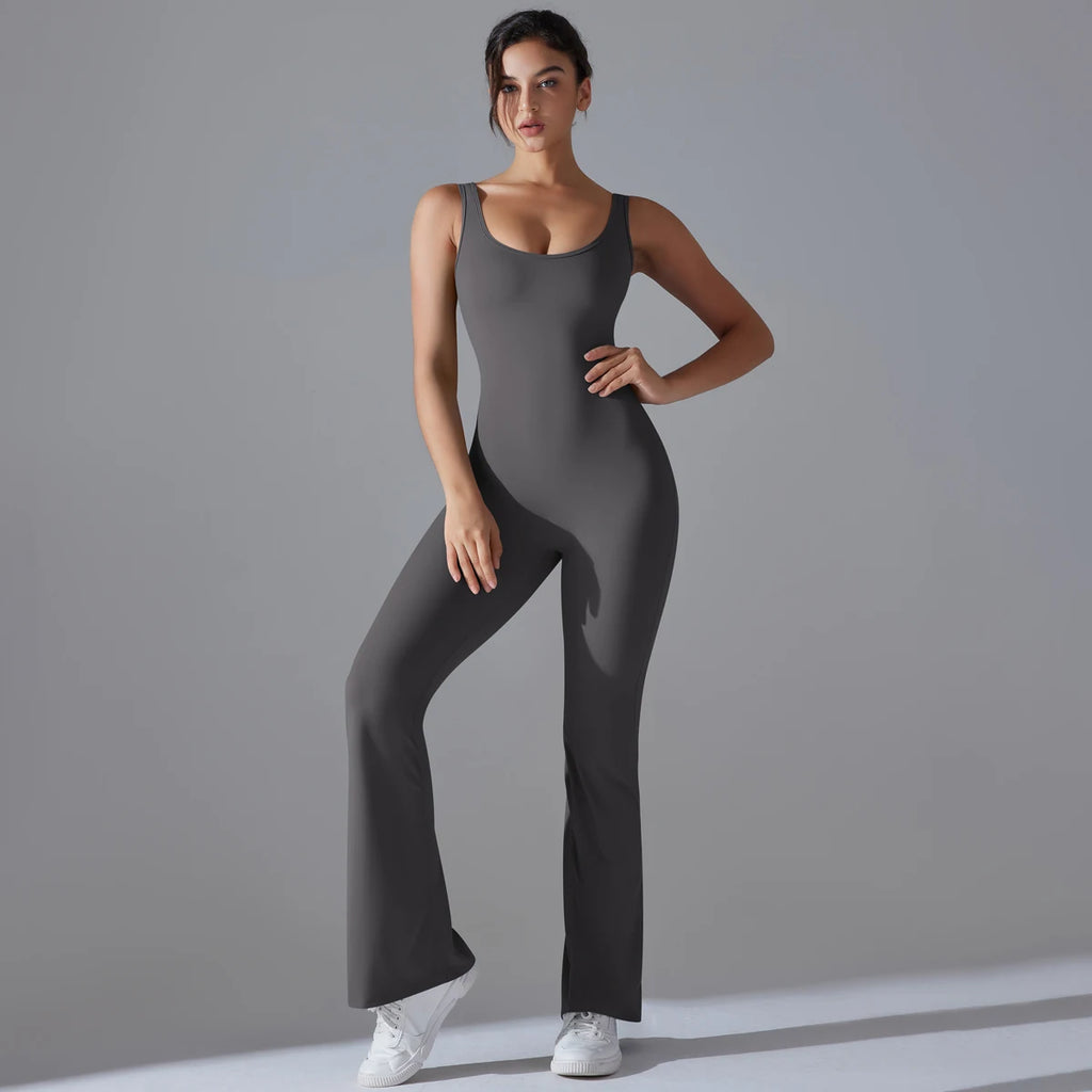 V-Back Sculpt Jumpsuit