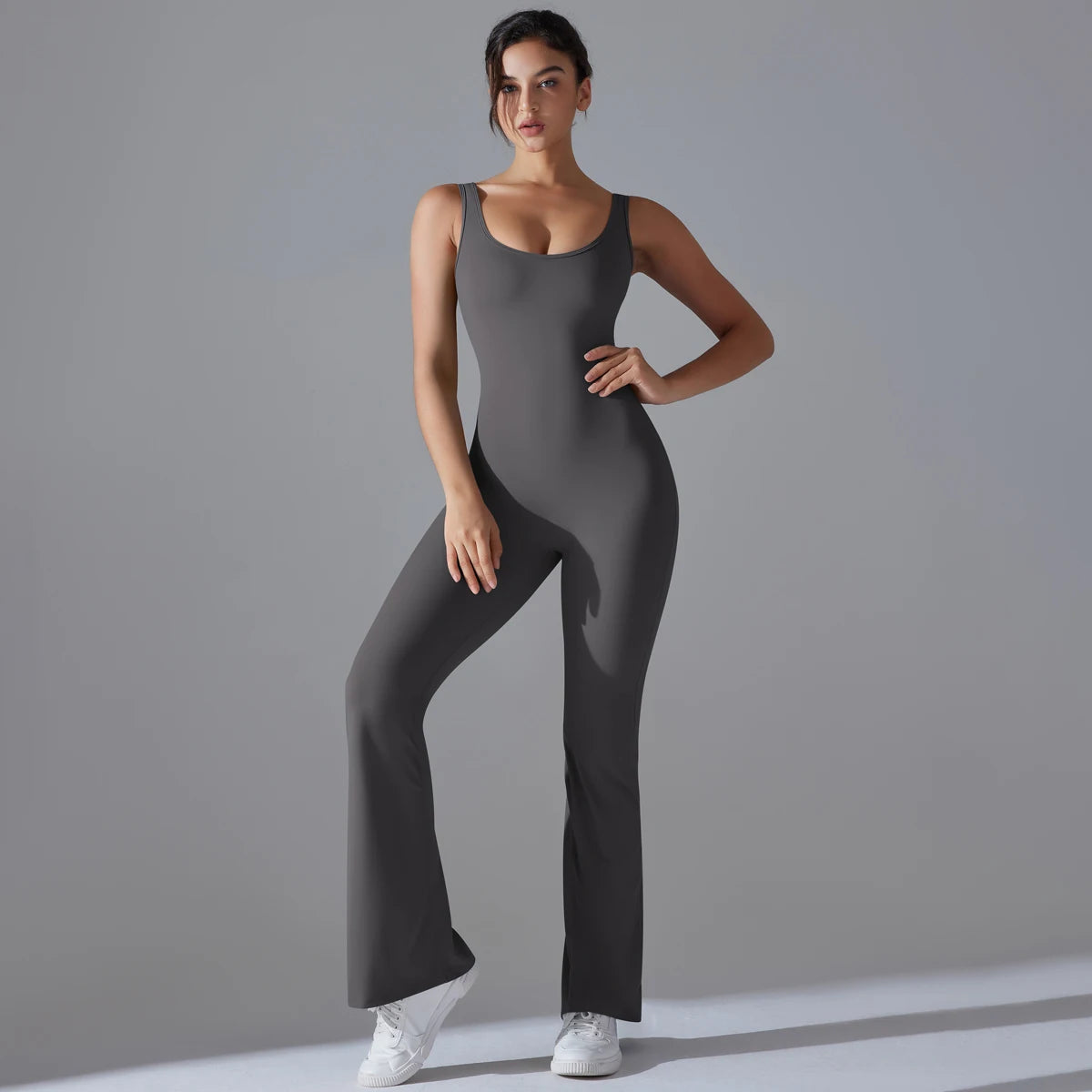 V-Back Sculpt Jumpsuit