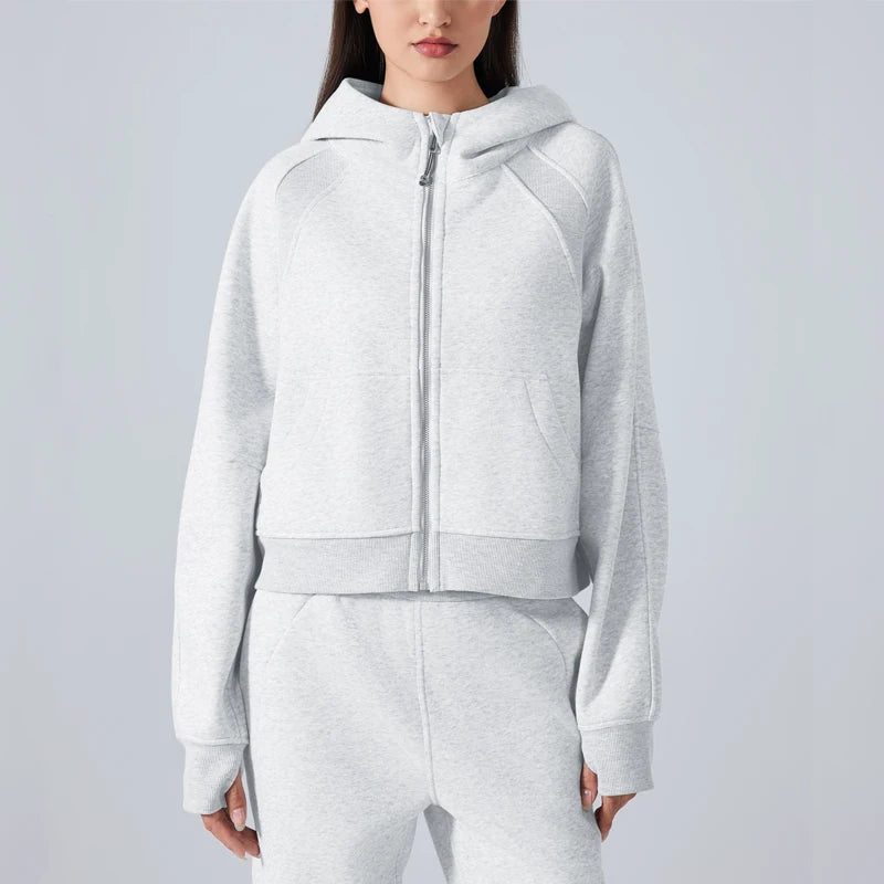 Fleece Zip-Up Hoodie