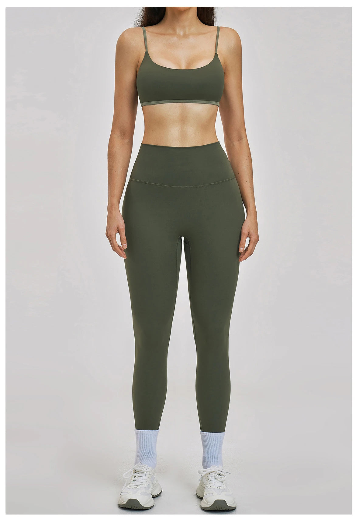 Aura Sculpt Set with Leggins | Two Tone