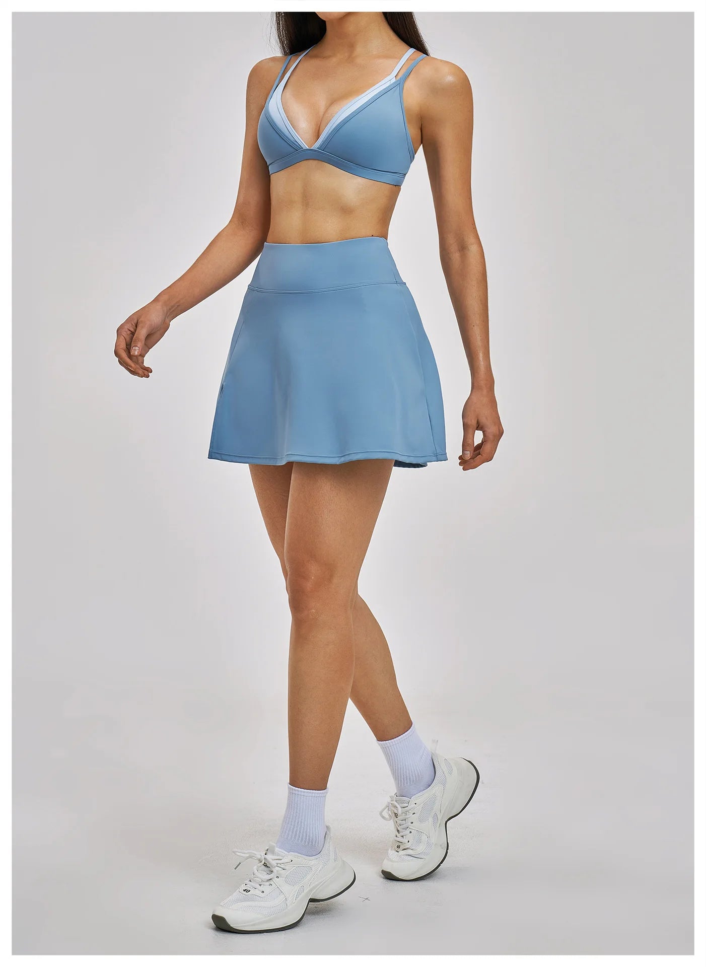 Luma Contour Set with Skort | Two Tone