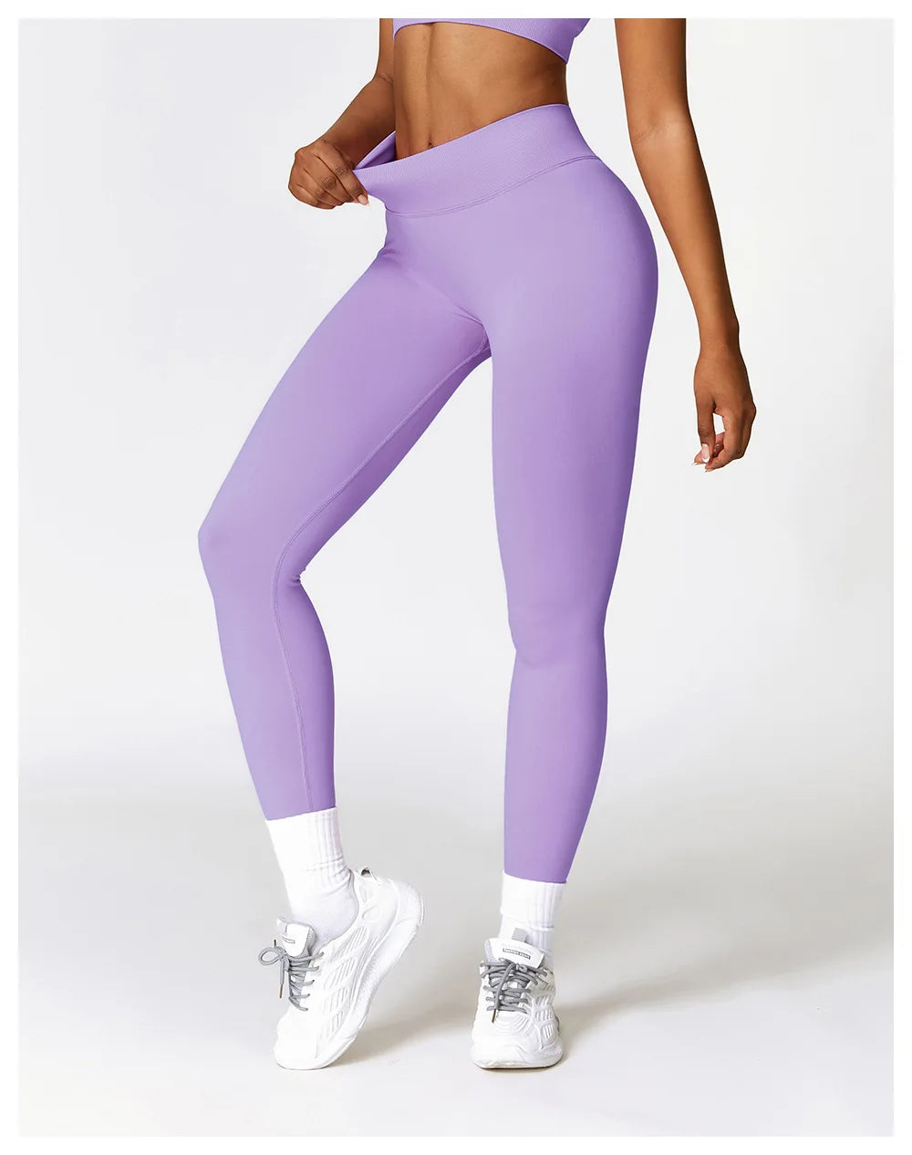 V-Back Booty-Lifting Leggings – Seamless