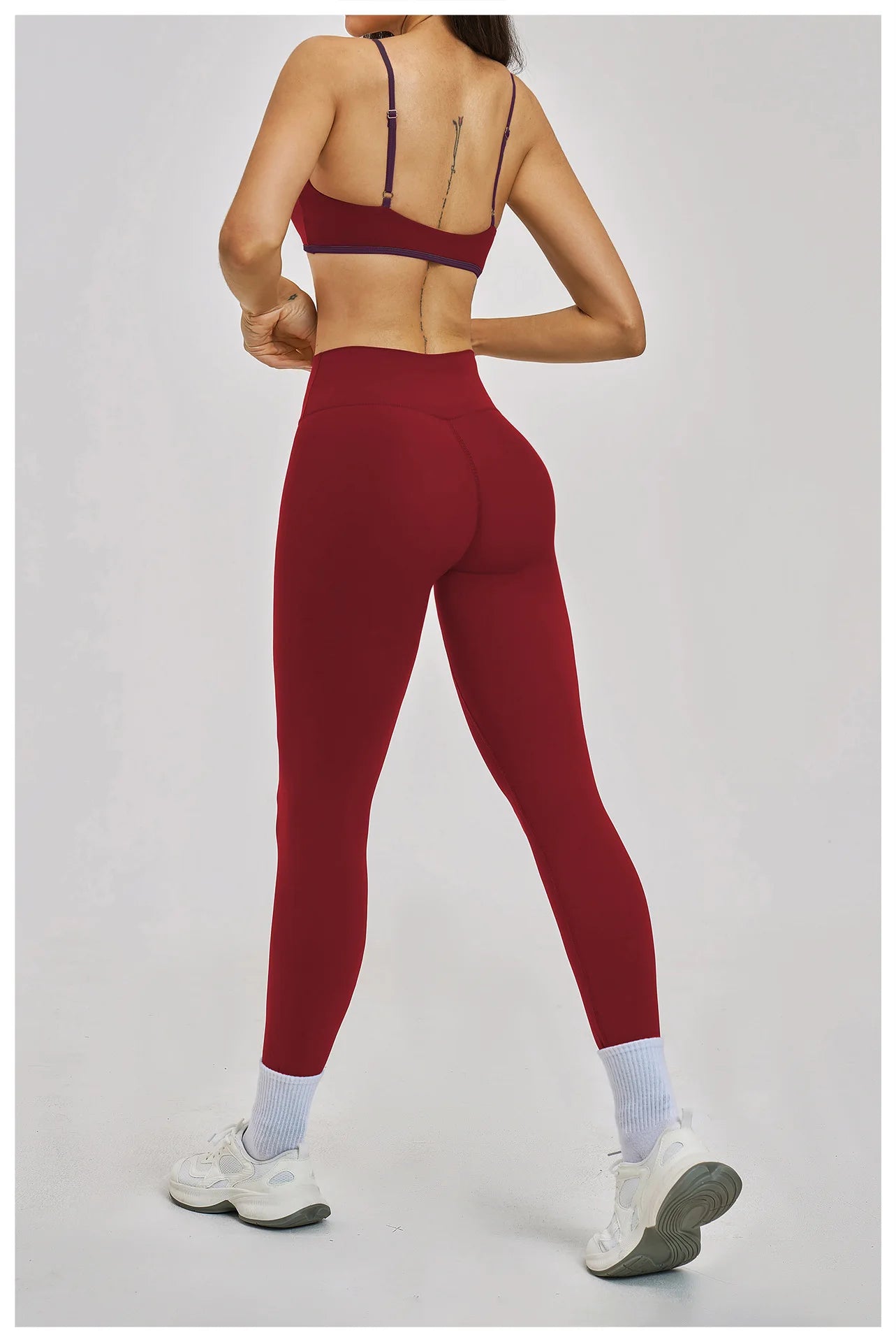 Aura Sculpt Set with Leggins | Two Tone