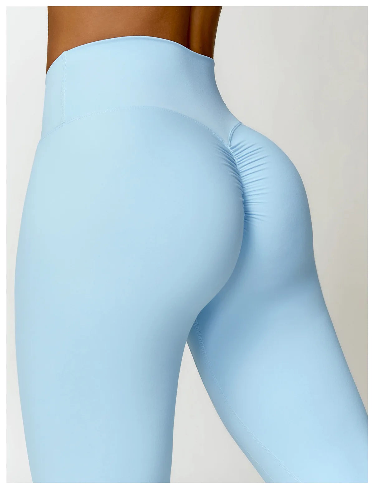 High-Waist Stretch Scrunch Leggings