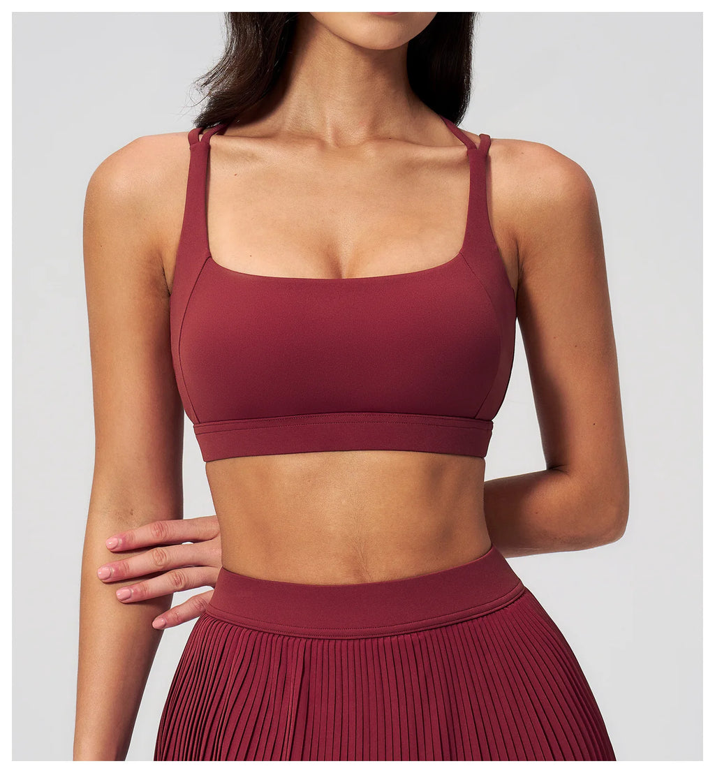 SculptFit Cross Back Sports Bra