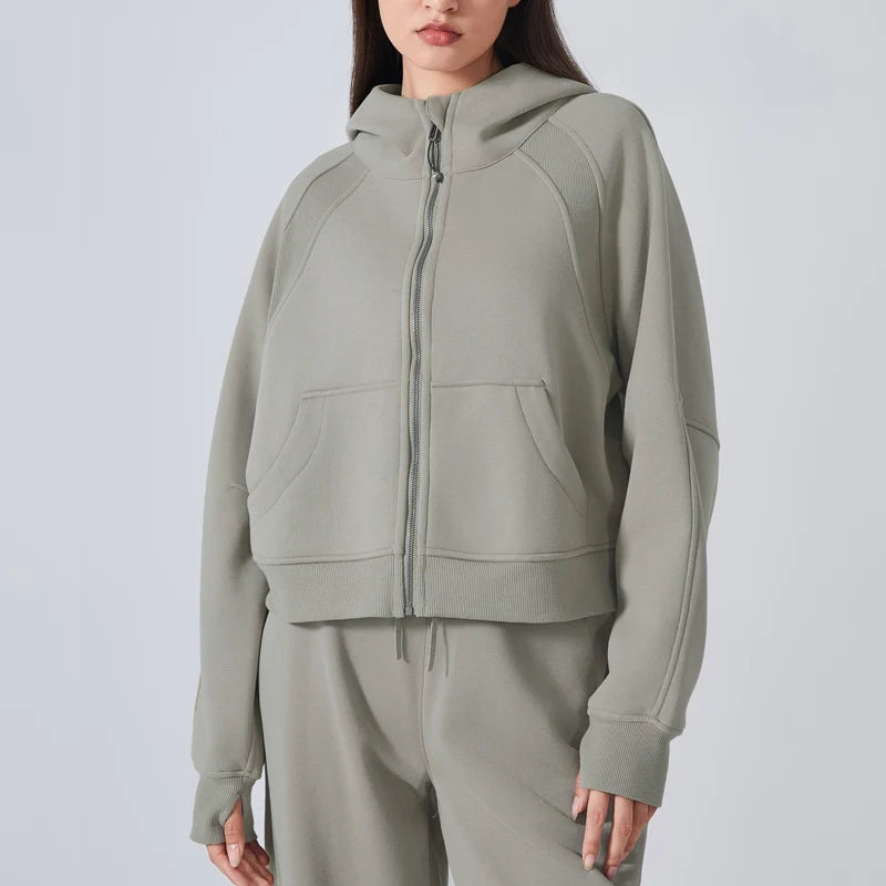 Fleece Zip-Up Hoodie