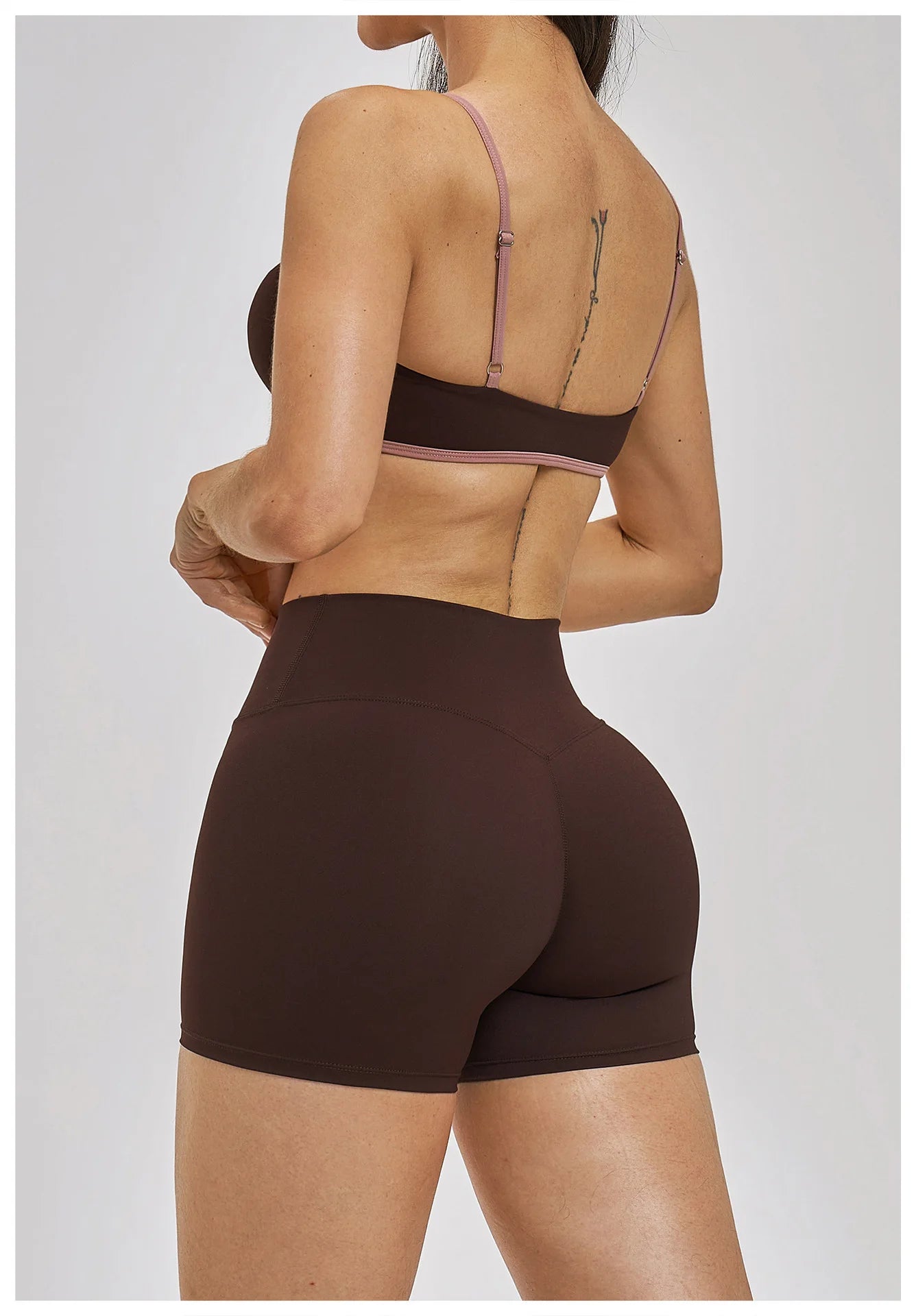 Aura Sculpt Push-Up Sports Bra | Two Tone