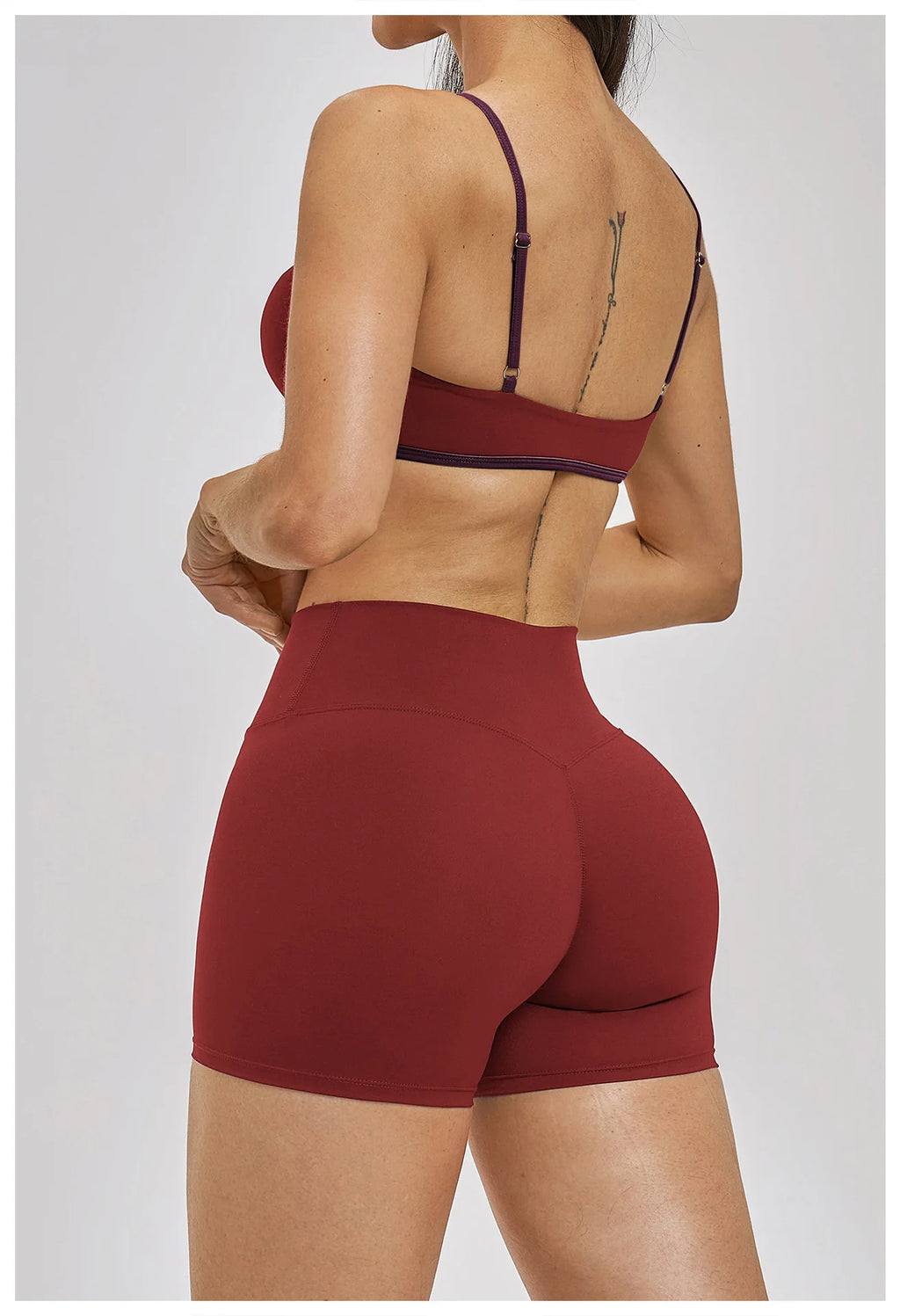 Aura Sculpt Push-Up Sports Bra | Two Tone