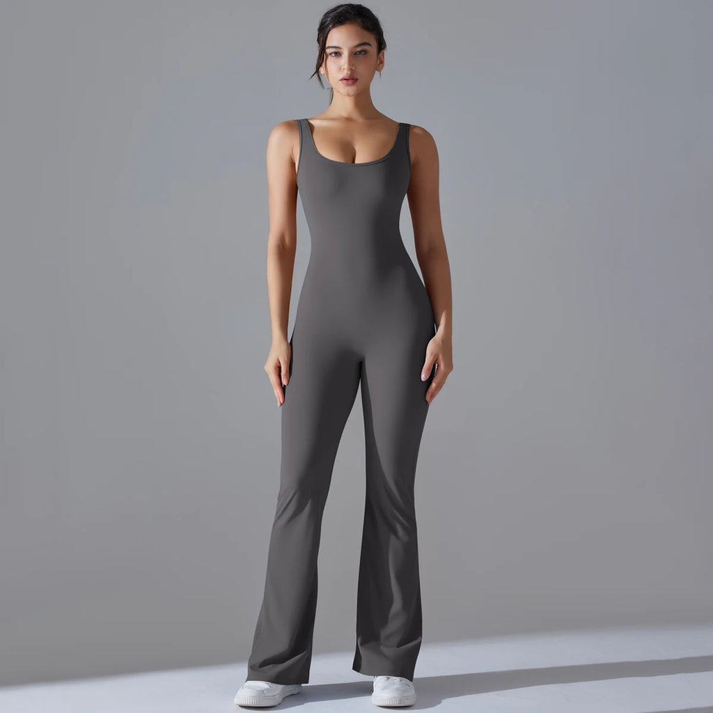 V-Back Sculpt Jumpsuit