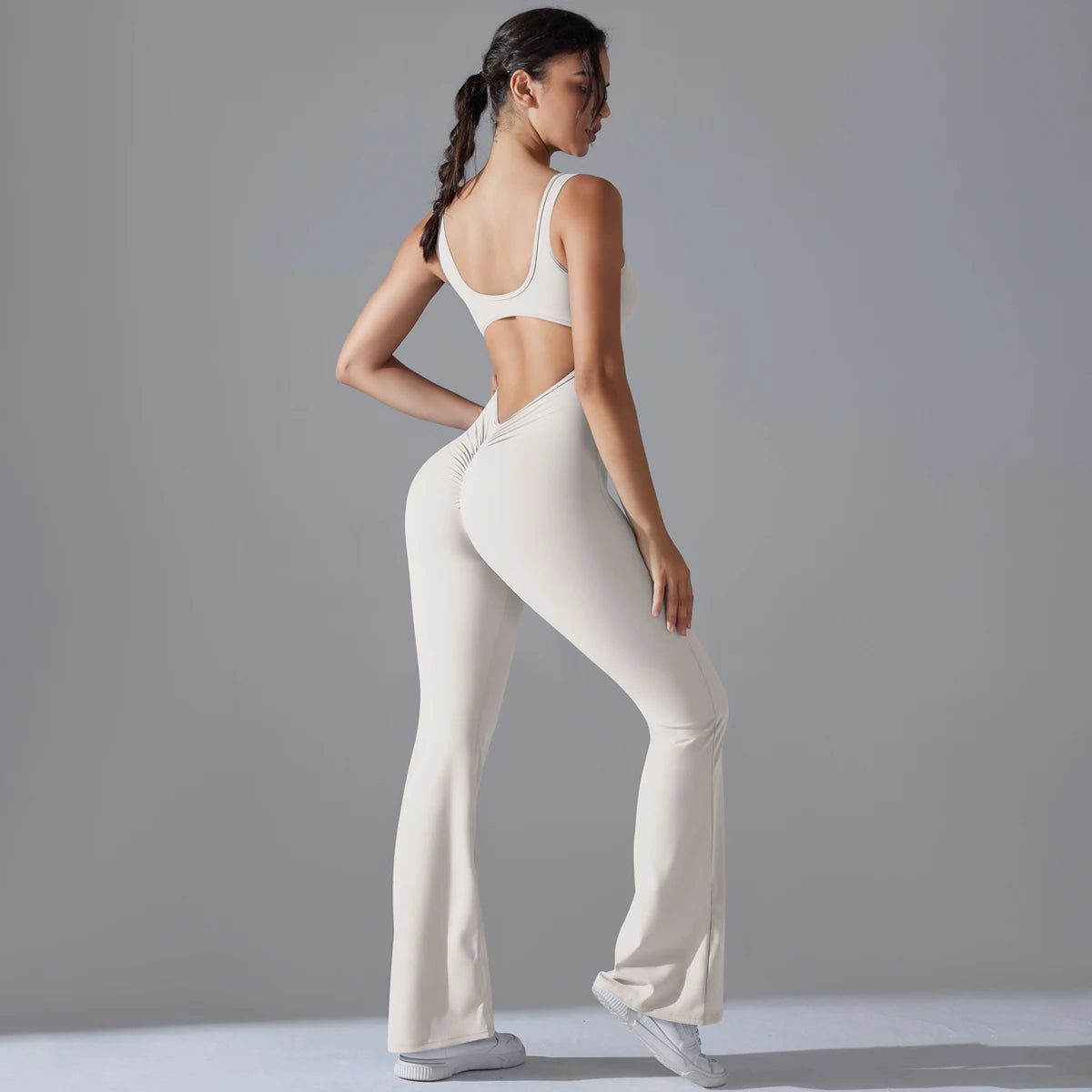 V-Back Sculpt Jumpsuit