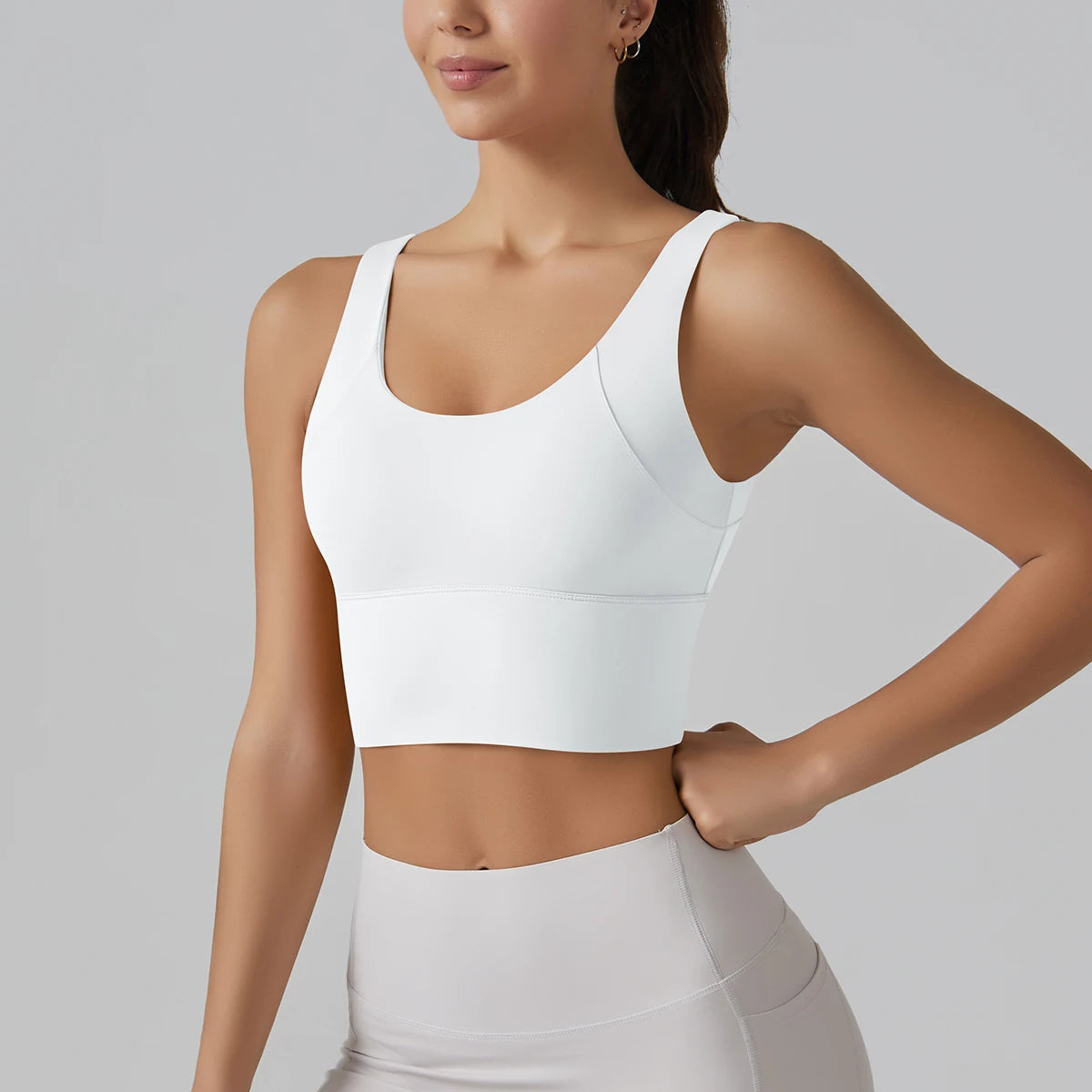 V-Back Push-Up Sports Tank