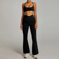 Siena Sculpt Set | Contour Crop & Flared Bottoms