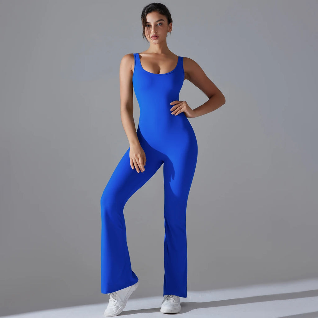 V-Back Sculpt Jumpsuit