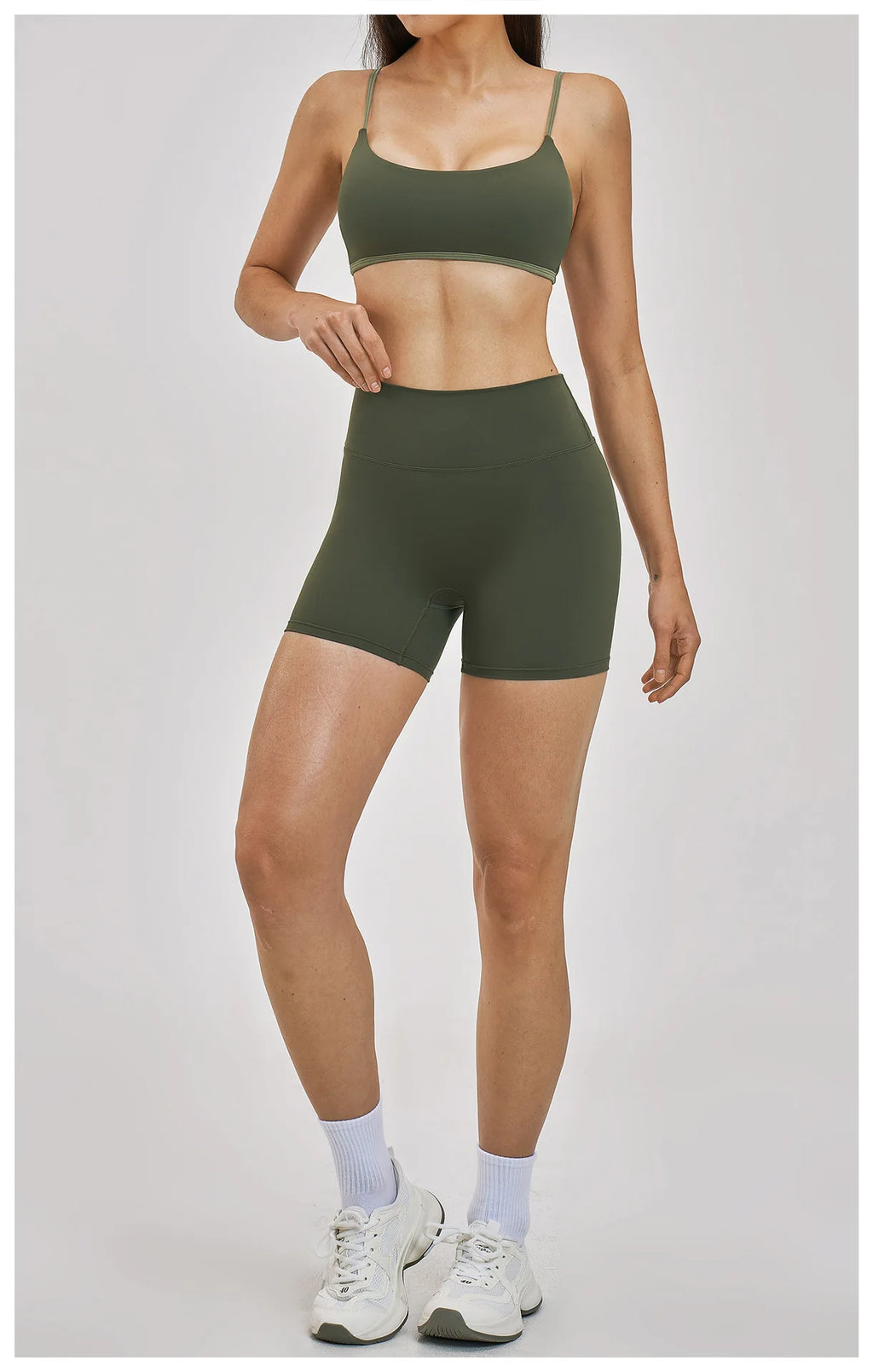 Aura Sculpt Set with Shorts | Two Tone