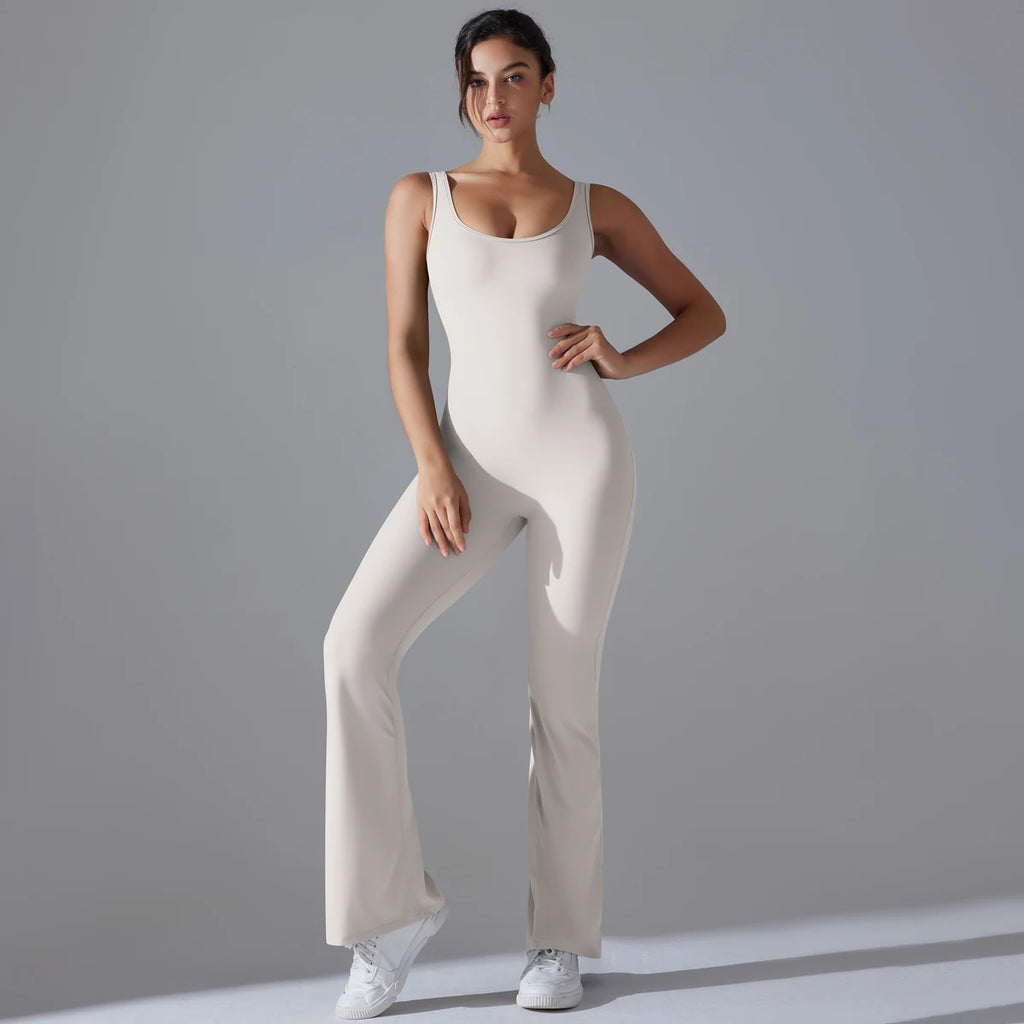 V-Back Sculpt Jumpsuit