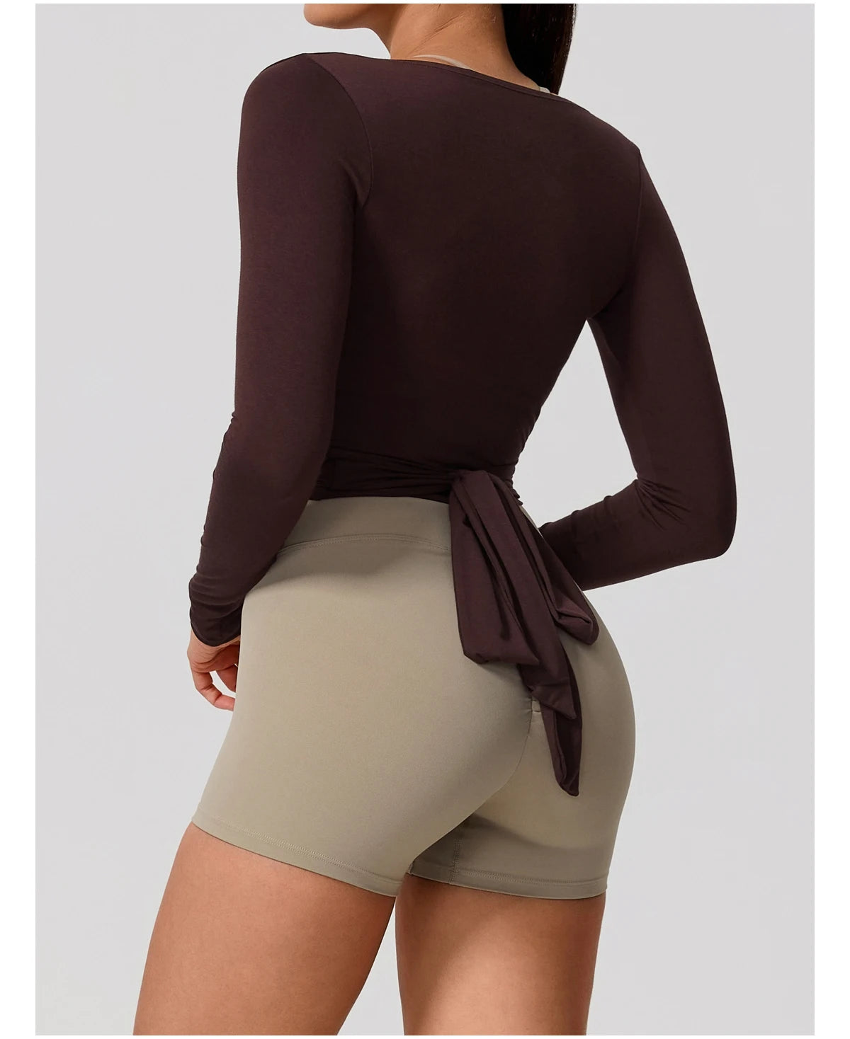 Long Sleeve Ballet Wrap Top