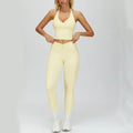 Sculpting Fit Backless Halter & Leggings Set