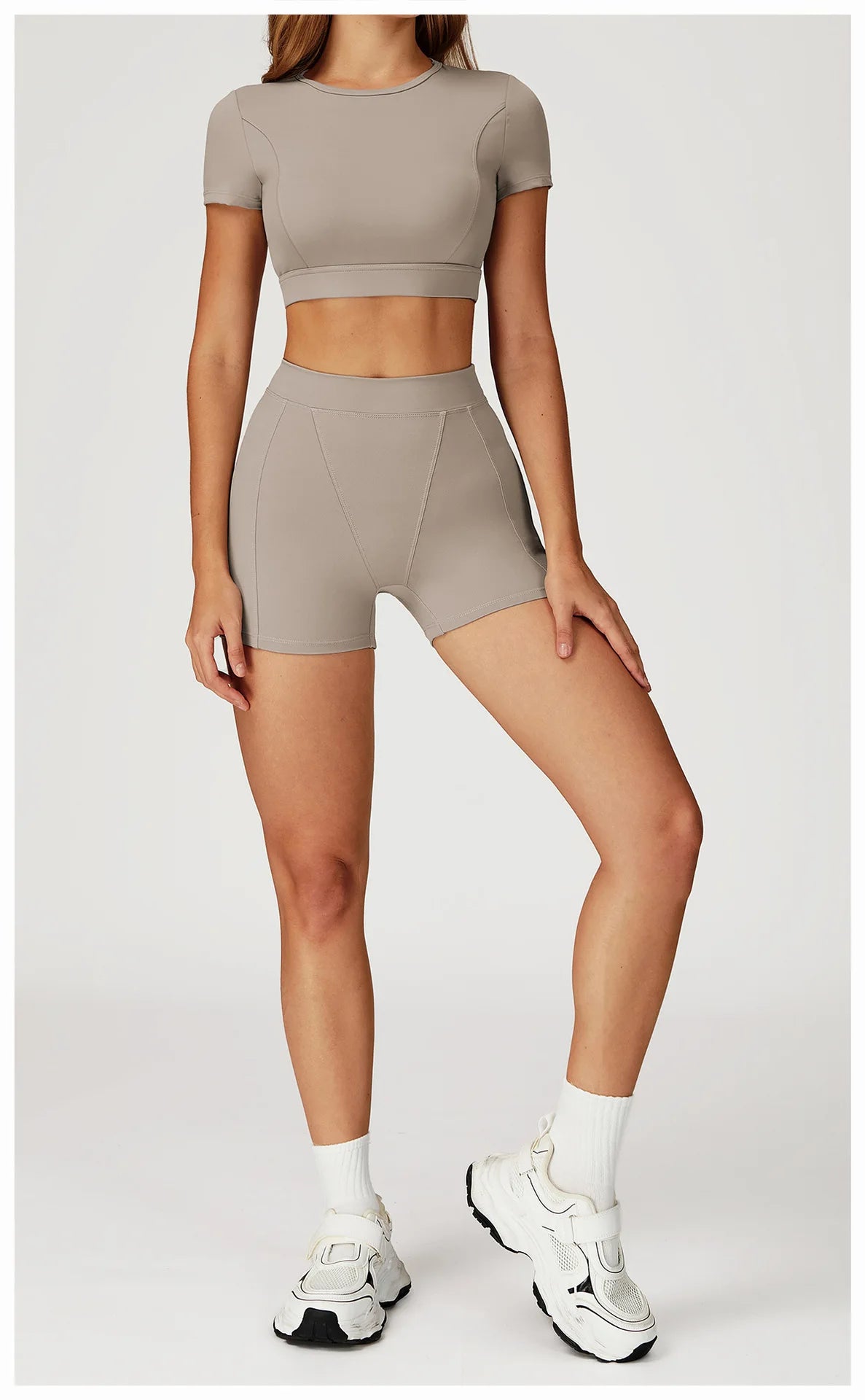 BareEase High-Waisted Shorts