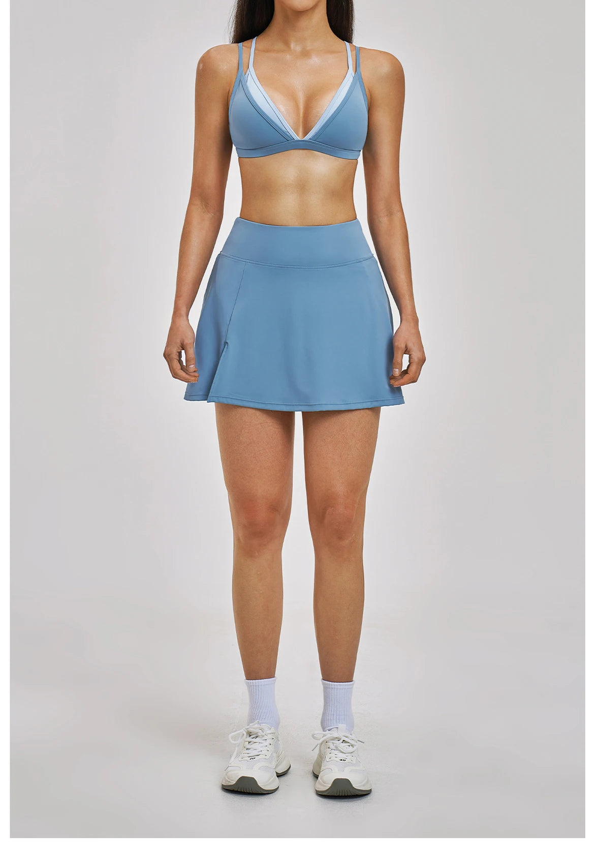 Luma Contour Set with Skort | Two Tone