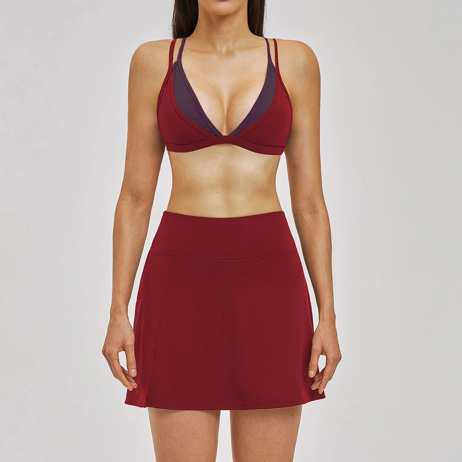 Luma Contour Set with Skort | Two Tone