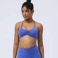 Racerback Scrunch Seamless Sports Bra