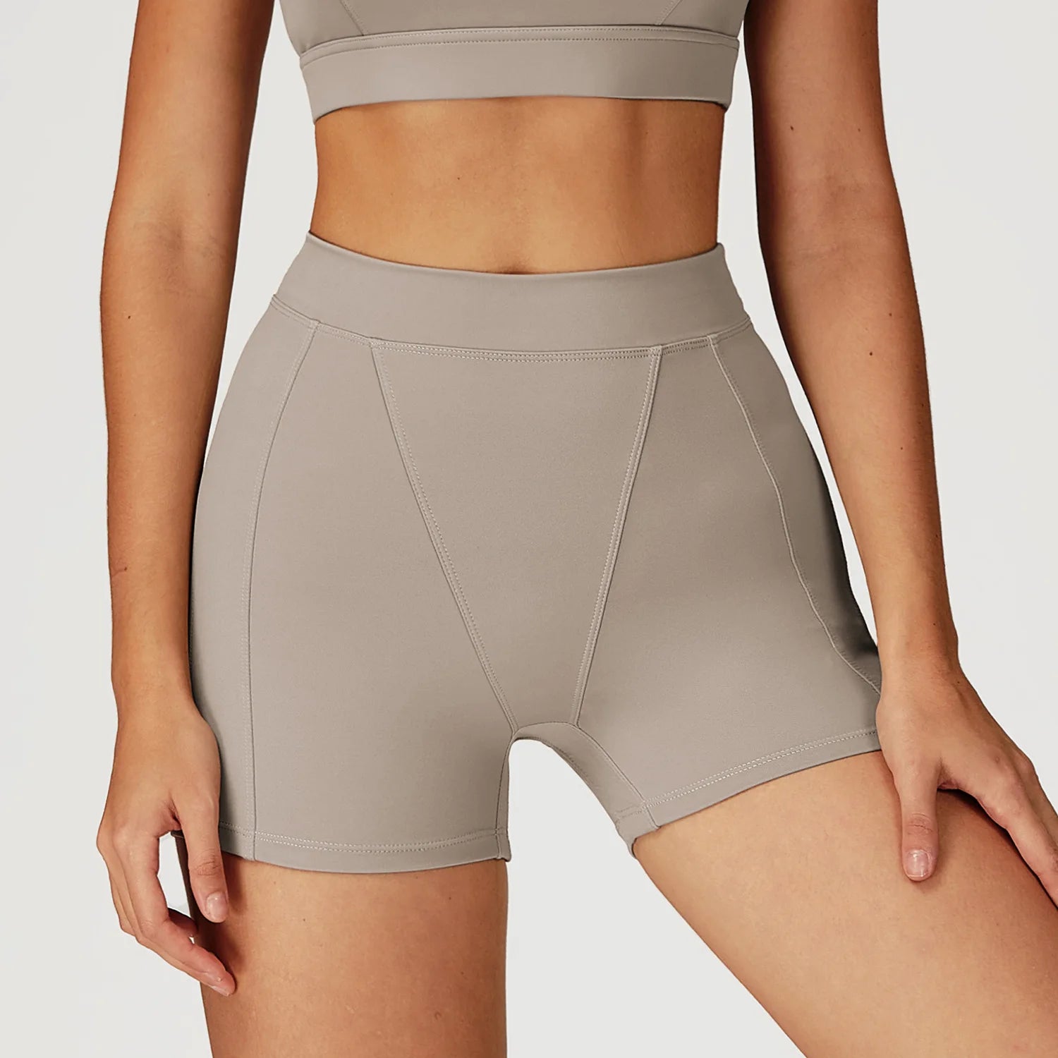 BareEase High-Waisted Shorts