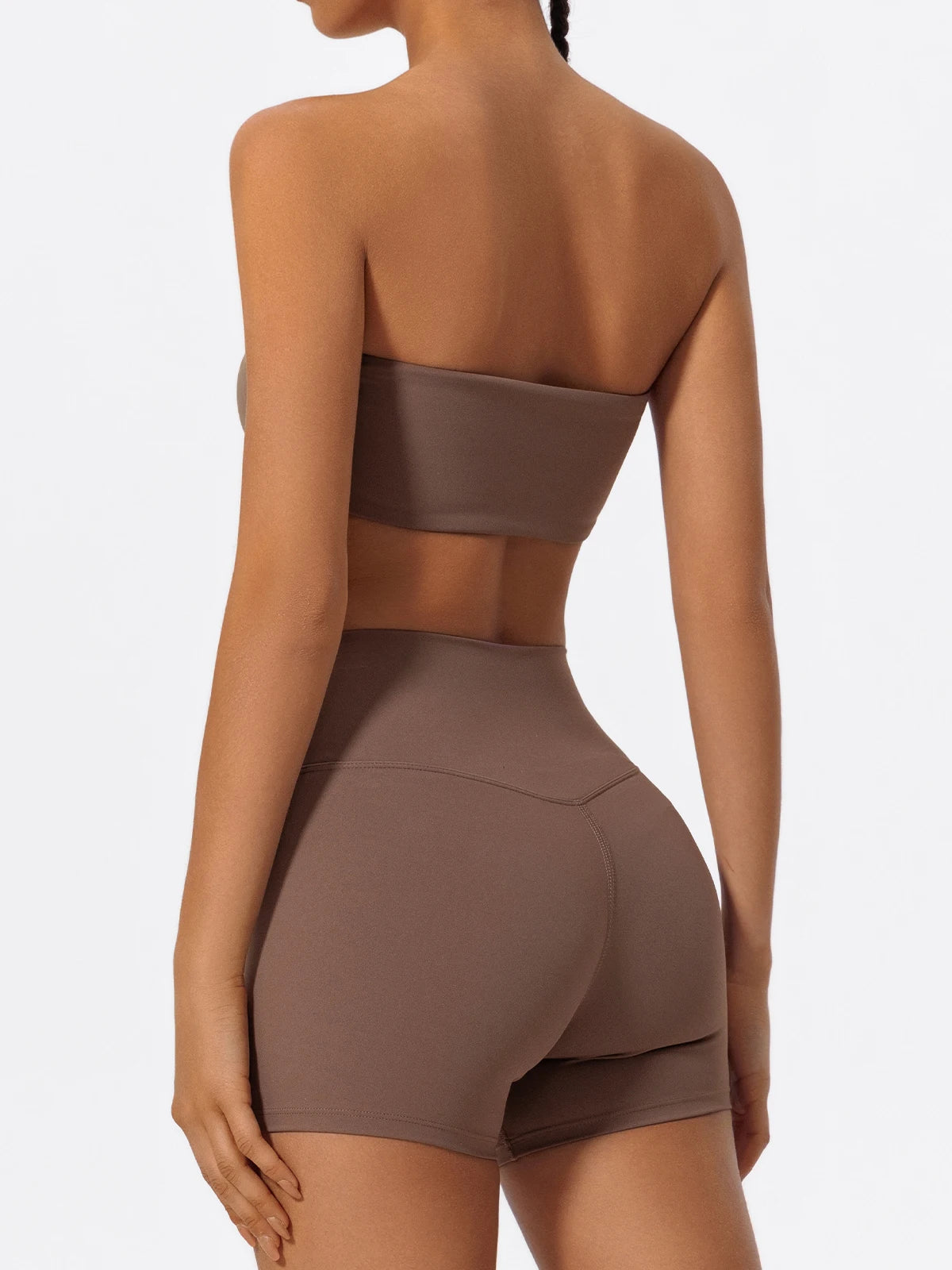 2-piece Set Bandeau with Shorts