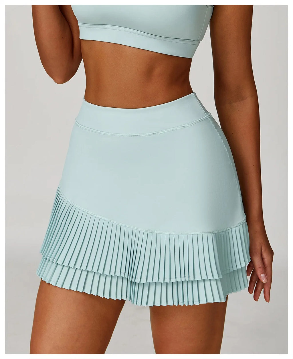 Pastel Tennis Skort with Built-In Pockets