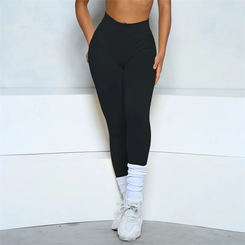 Seamless High Waist Booty-Lifting Leggings