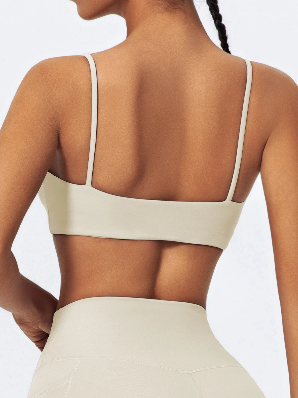 Cut Out Bandeau Sports Bra