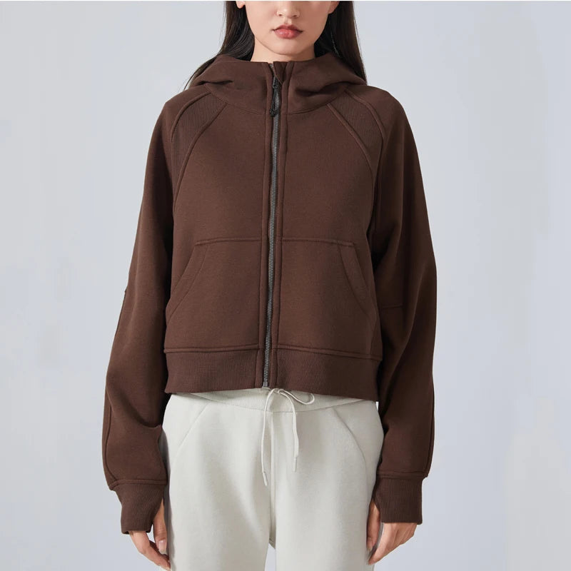 Fleece Zip-Up Hoodie