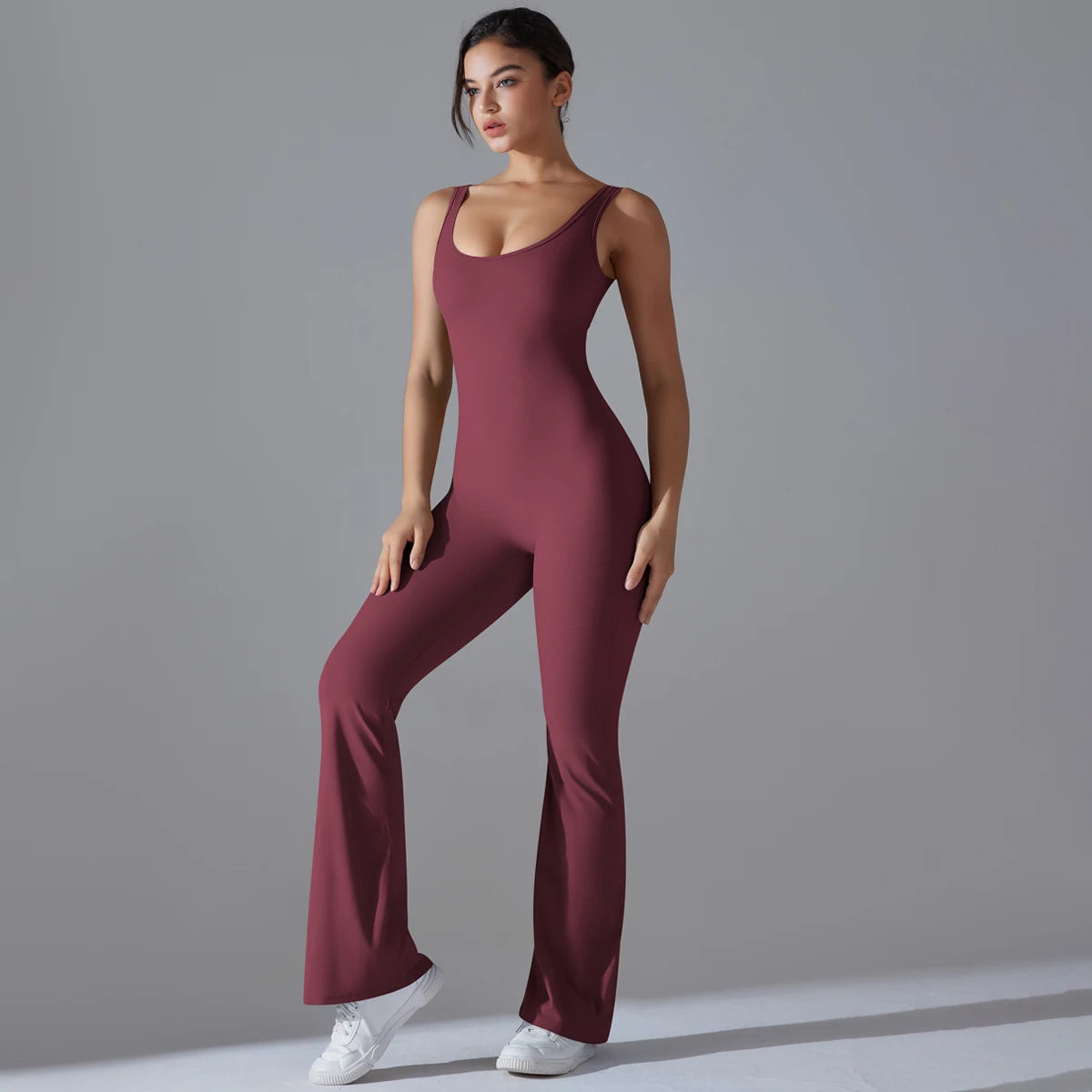 V-Back Sculpt Jumpsuit
