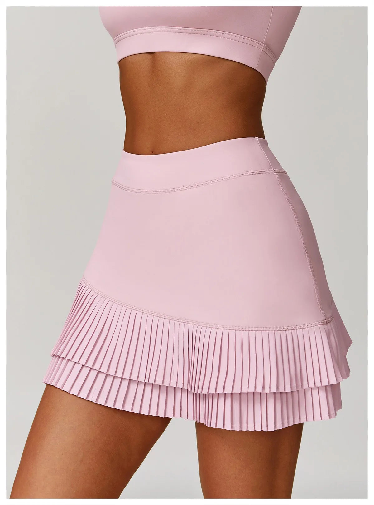 Pastel Tennis Skort with Built-In Pockets