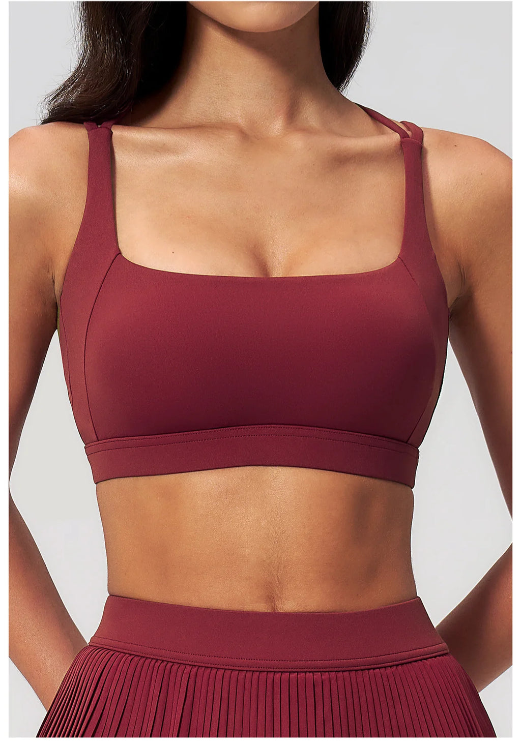 SculptFit Cross Back Sports Bra