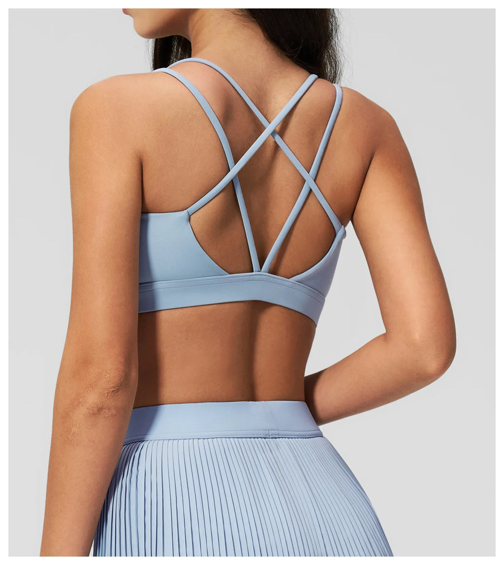 SculptFit Cross Back Sports Bra