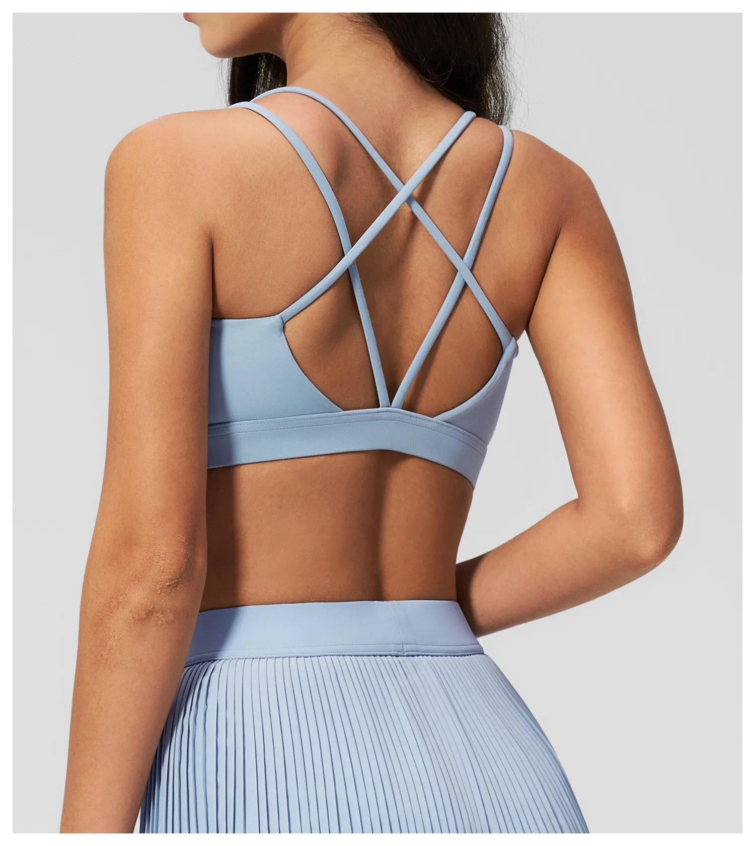 SculptFit Cross Back Sports Bra
