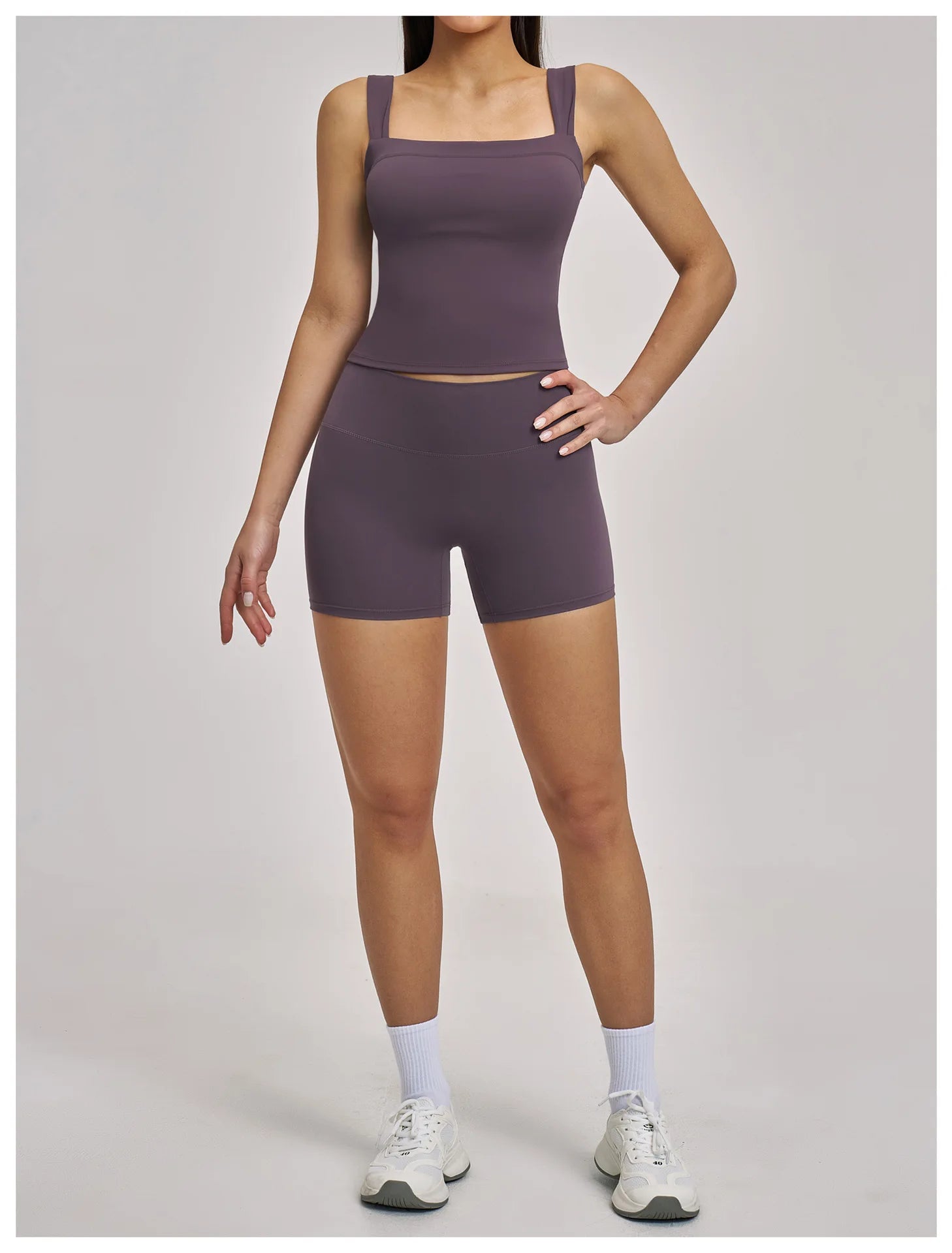 Nova Sculpt Set | Tank Top & Scrunch Shorts