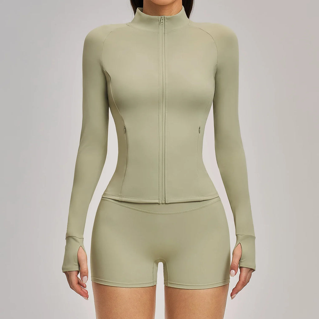 Aria Longline Contour Jacket
