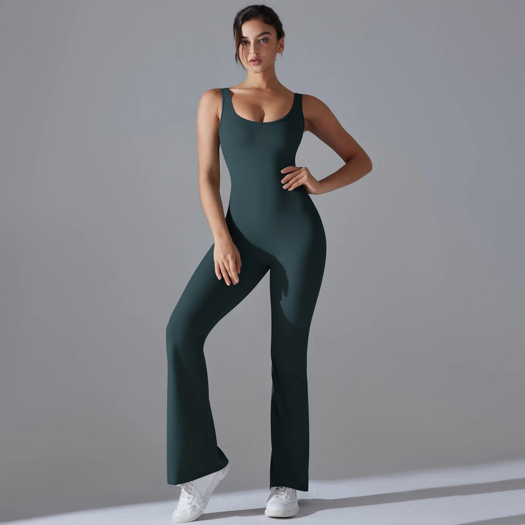 V-Back Sculpt Jumpsuit