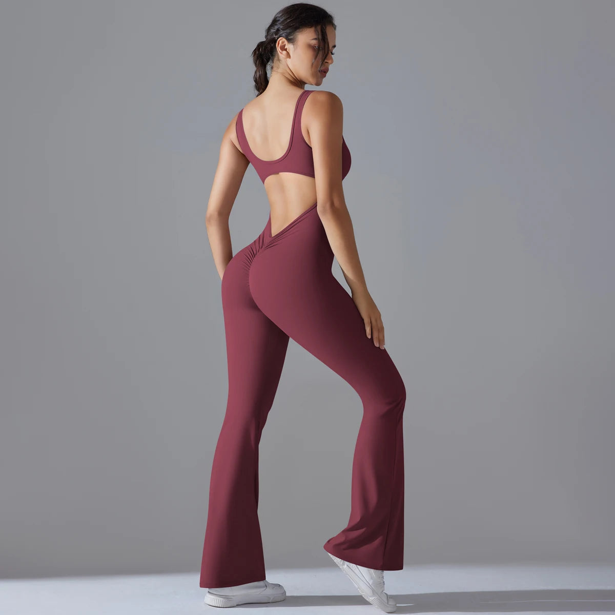 V-Back Sculpt Jumpsuit