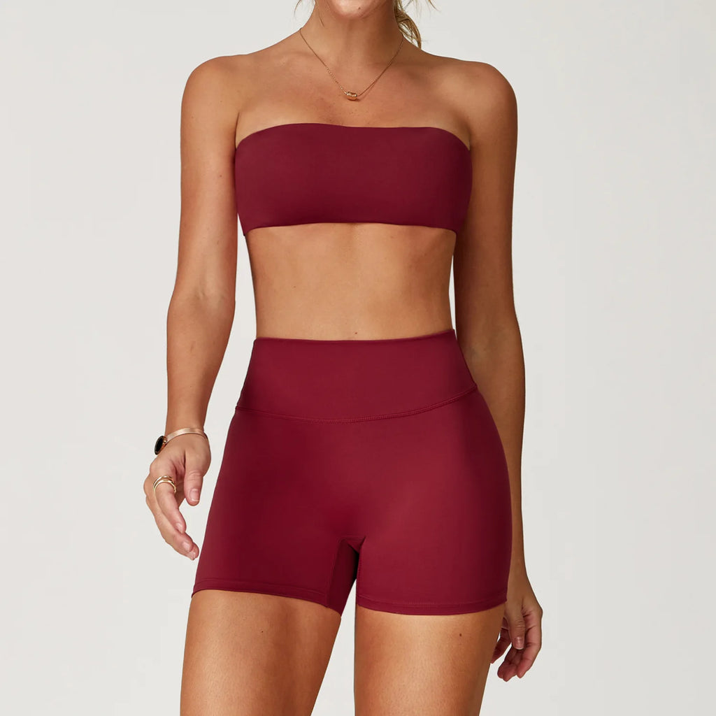Cherry Red 2-Piece Sports Set