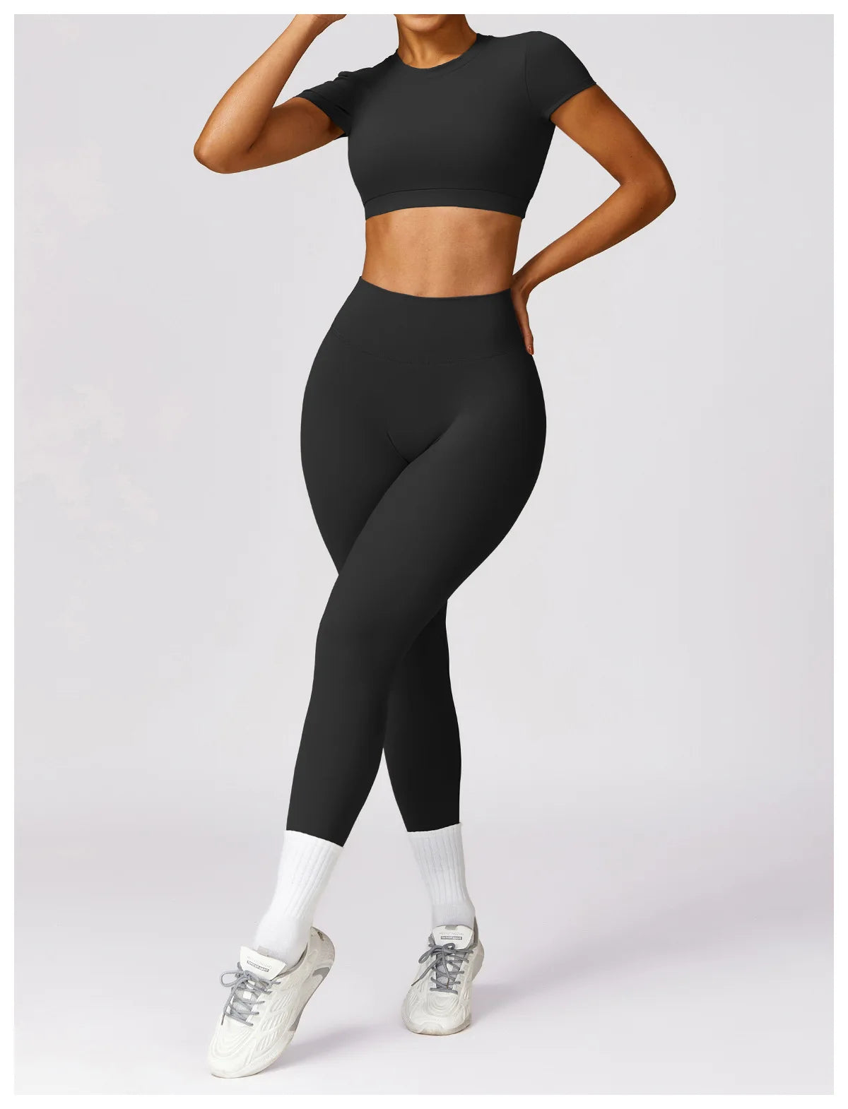 Breathable Backless Crop Top