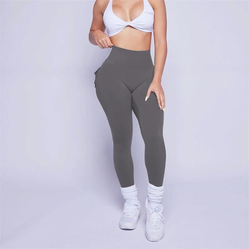 Seamless Scrunch Butt Pocket Leggings