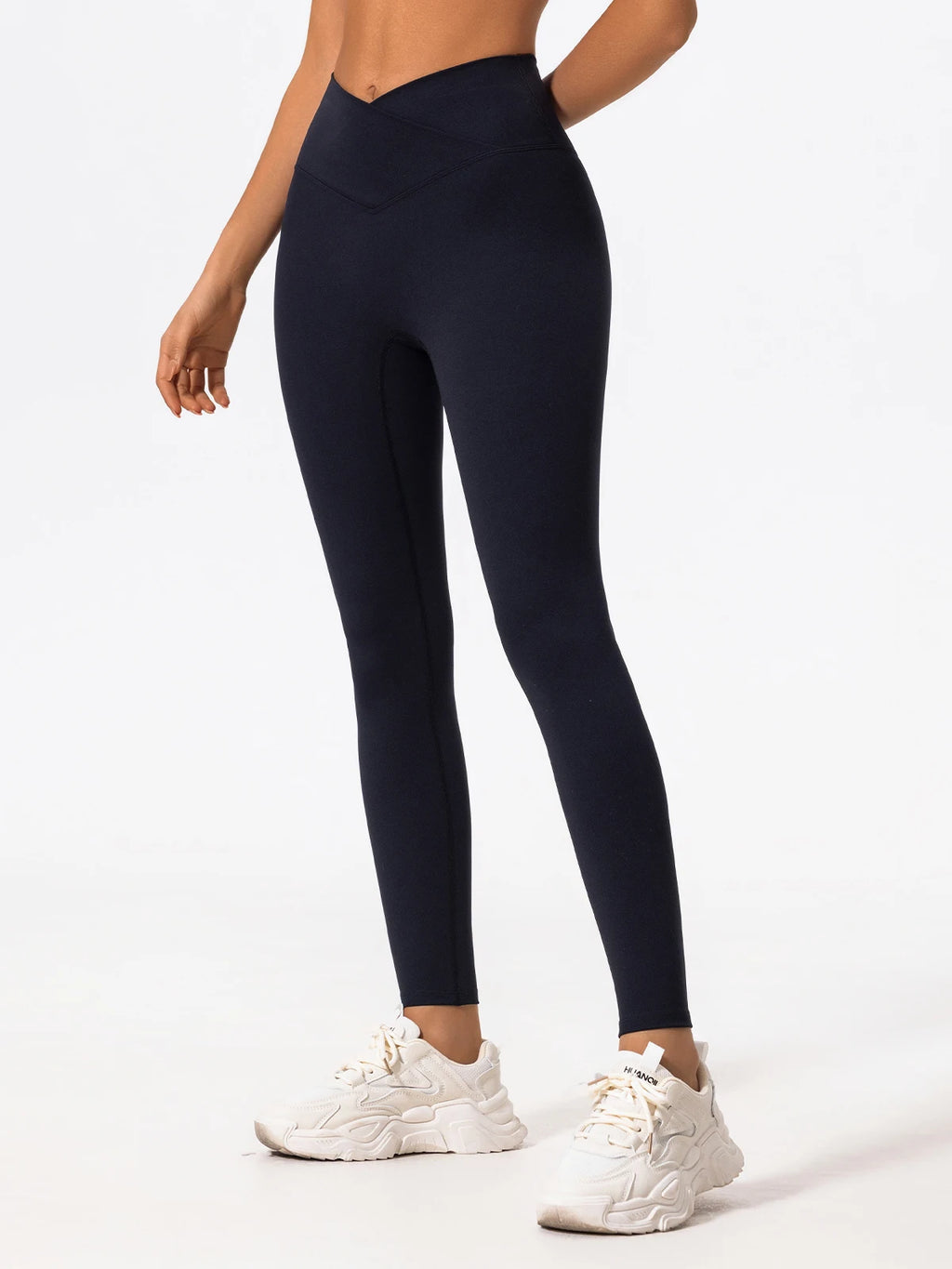 High-Waisted Crossover Sculpt Leggings