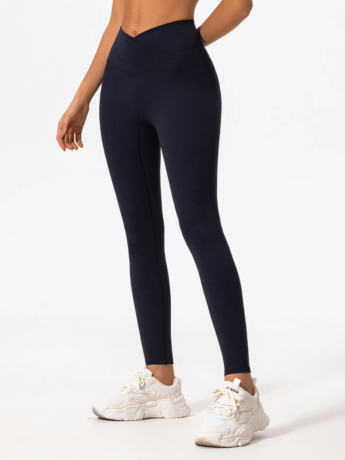 High-Waisted Crossover Sculpt Leggings
